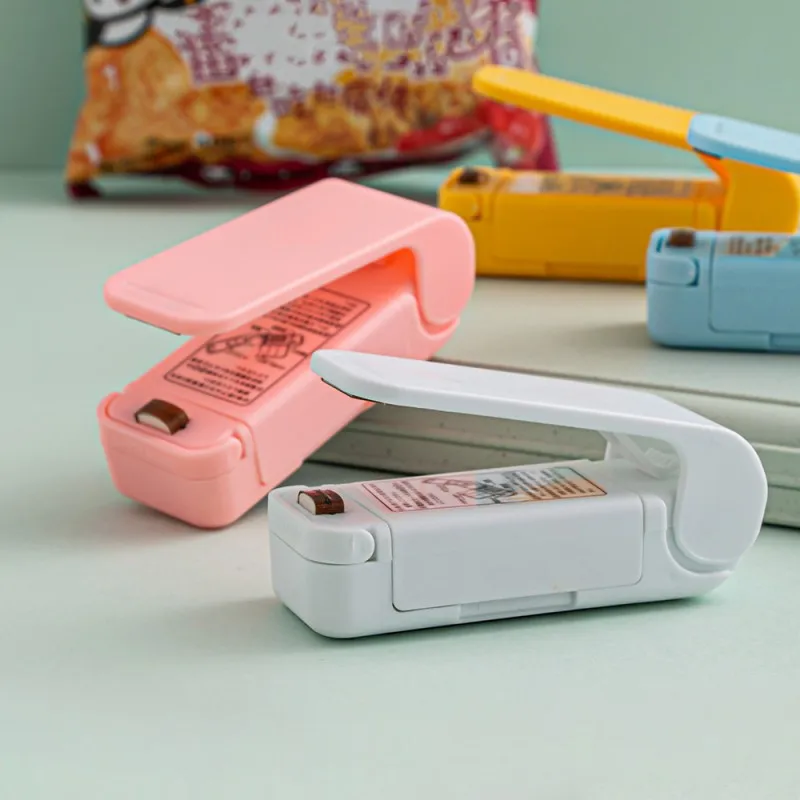 Food Snacks Packaging - Portable Plastic Bag Clip Mini Heat