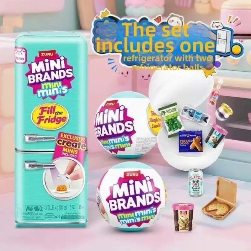 Food Snacks Packaging - Super fire miniature world! ZURU Mini