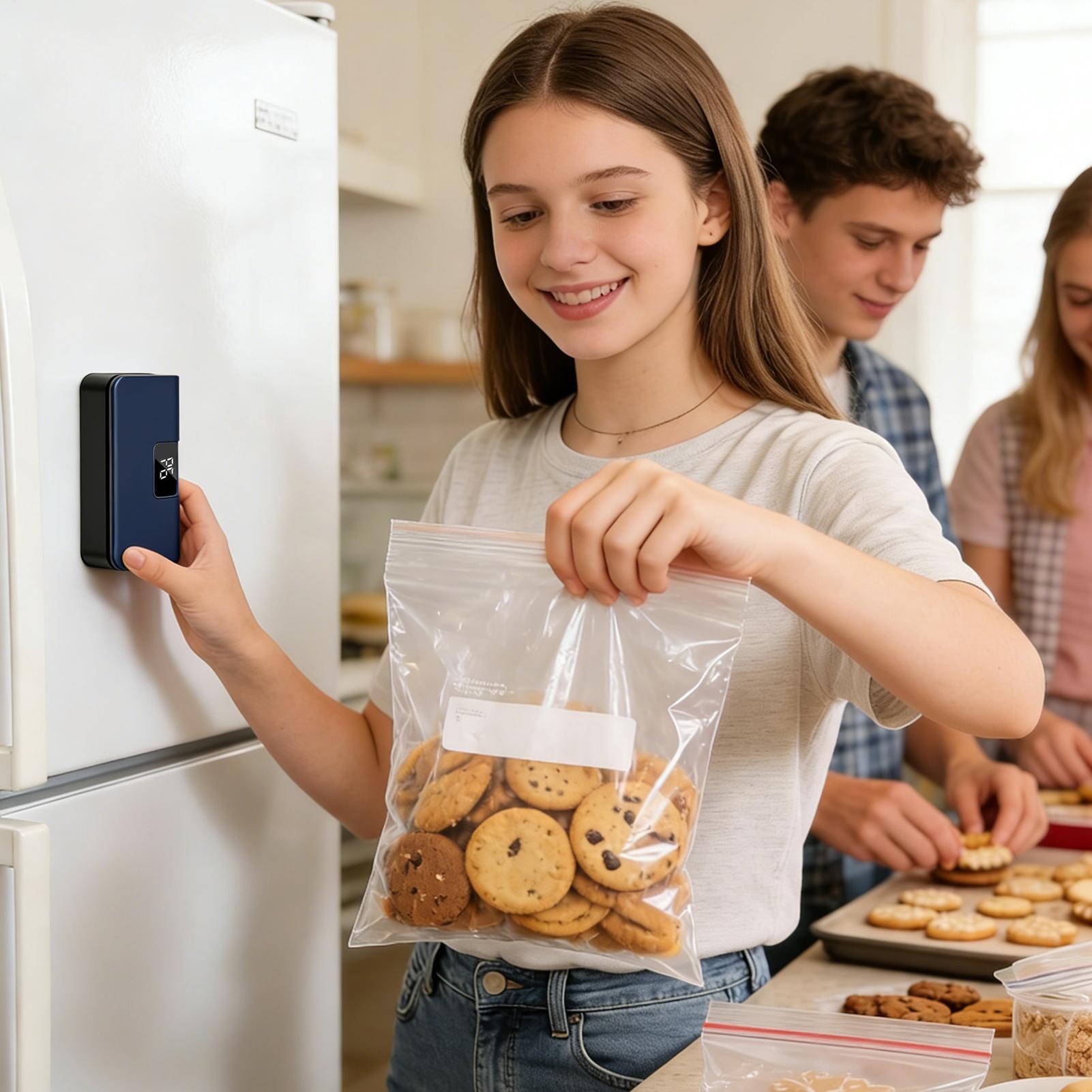 Mini Bag Resealer LED Display  – обзор и цена Food Prep Snacks