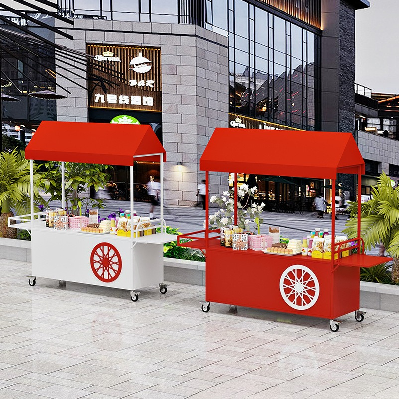 Booth rack Mobile trolley Food – обзор и цена Food Snacks With Iron