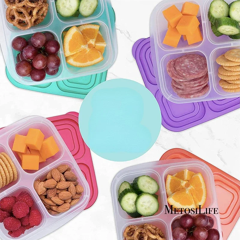 Plastic Bento Snack Box Reusab – обзор и цена Food Prep Snacks