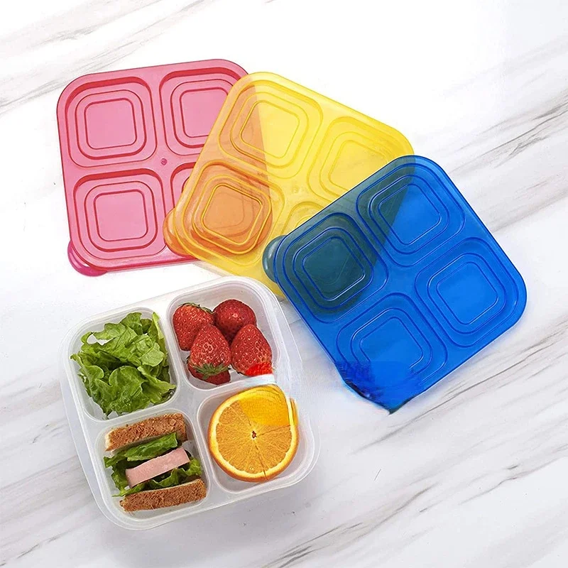 Plastic Bento Snack Box Reusab – обзор и цена Food Prep Snacks
