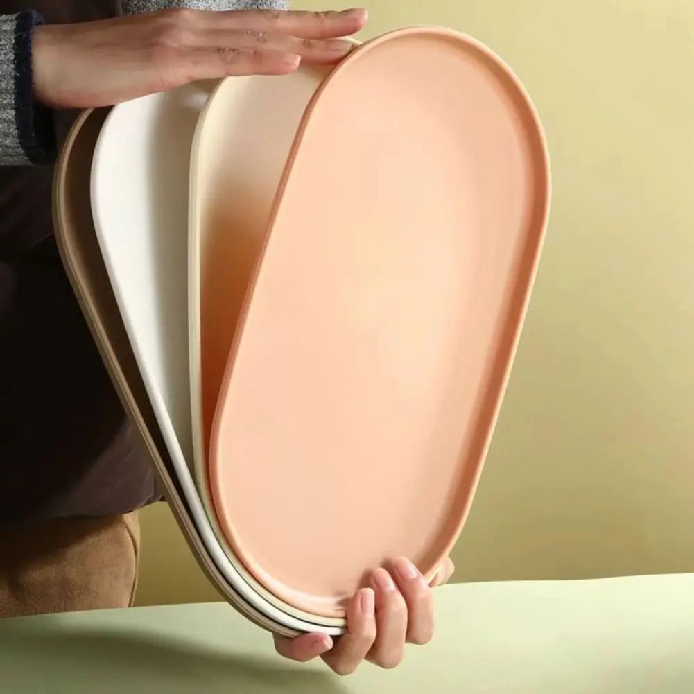 Stackable Fruit Plate Oval Sha – обзор и цена Food Prep Snacks