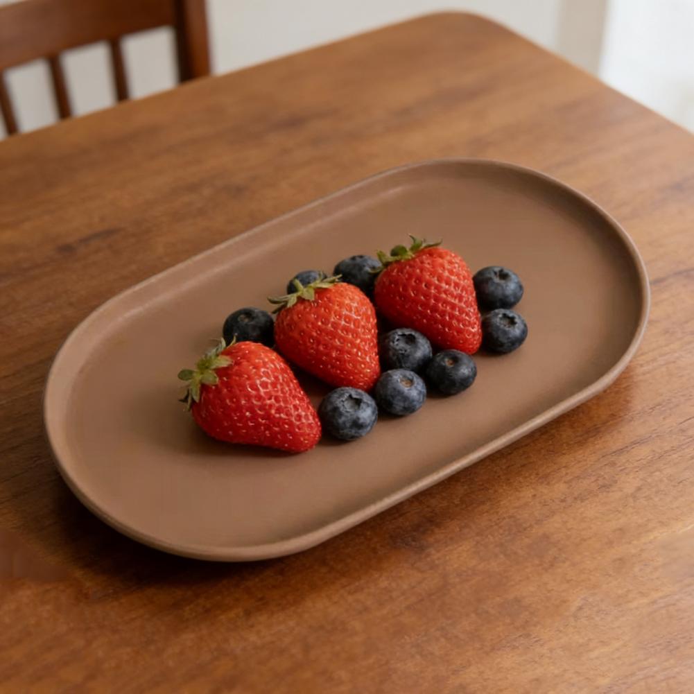 Stackable Fruit Plate Oval Sha – обзор и цена Food Prep Snacks