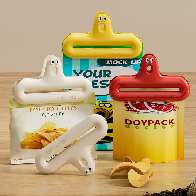 1/4 cartoon sealing clip moist – обзор и цена Food Snacks Packaging