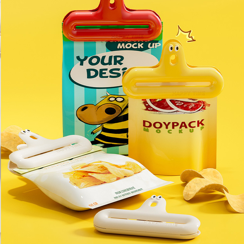 1/4 cartoon sealing clip moist – обзор и цена Food Snacks Packaging