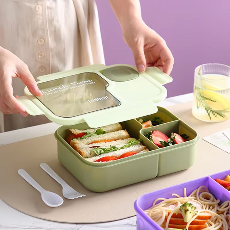 Kids Lunch Box Student Plastic – обзор и цена Food Or Snacks
