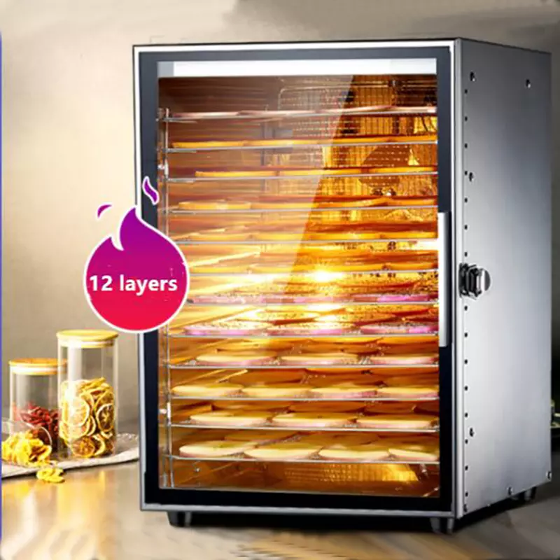 220V 110V Dry Fruit Machine Fo – обзор и цена Food Dehydrator Snacks