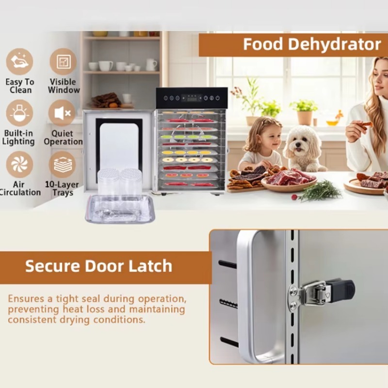 Smart Electric Air Dryer Machi – обзор и цена Food Dehydrator Snacks