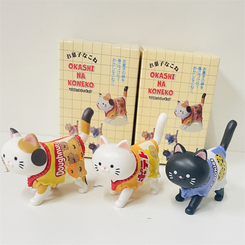 Cute Cat Blind Box Wearing Can – обзор и цена Food Snacks Packaging