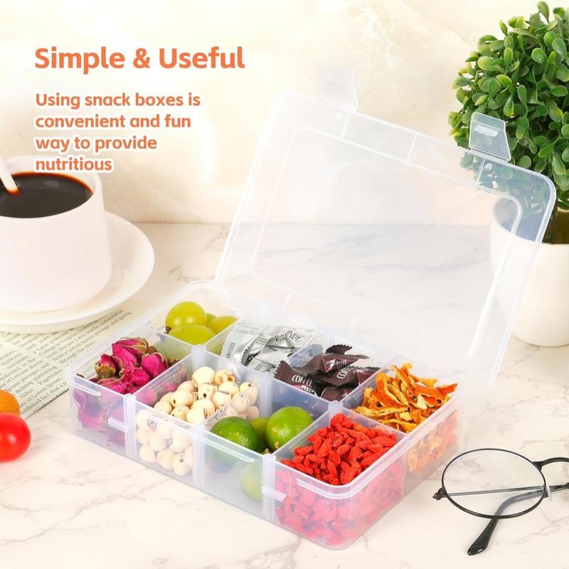 8 Grid Pill Case Snackle Box C – обзор и цена Food Snacks With Iron