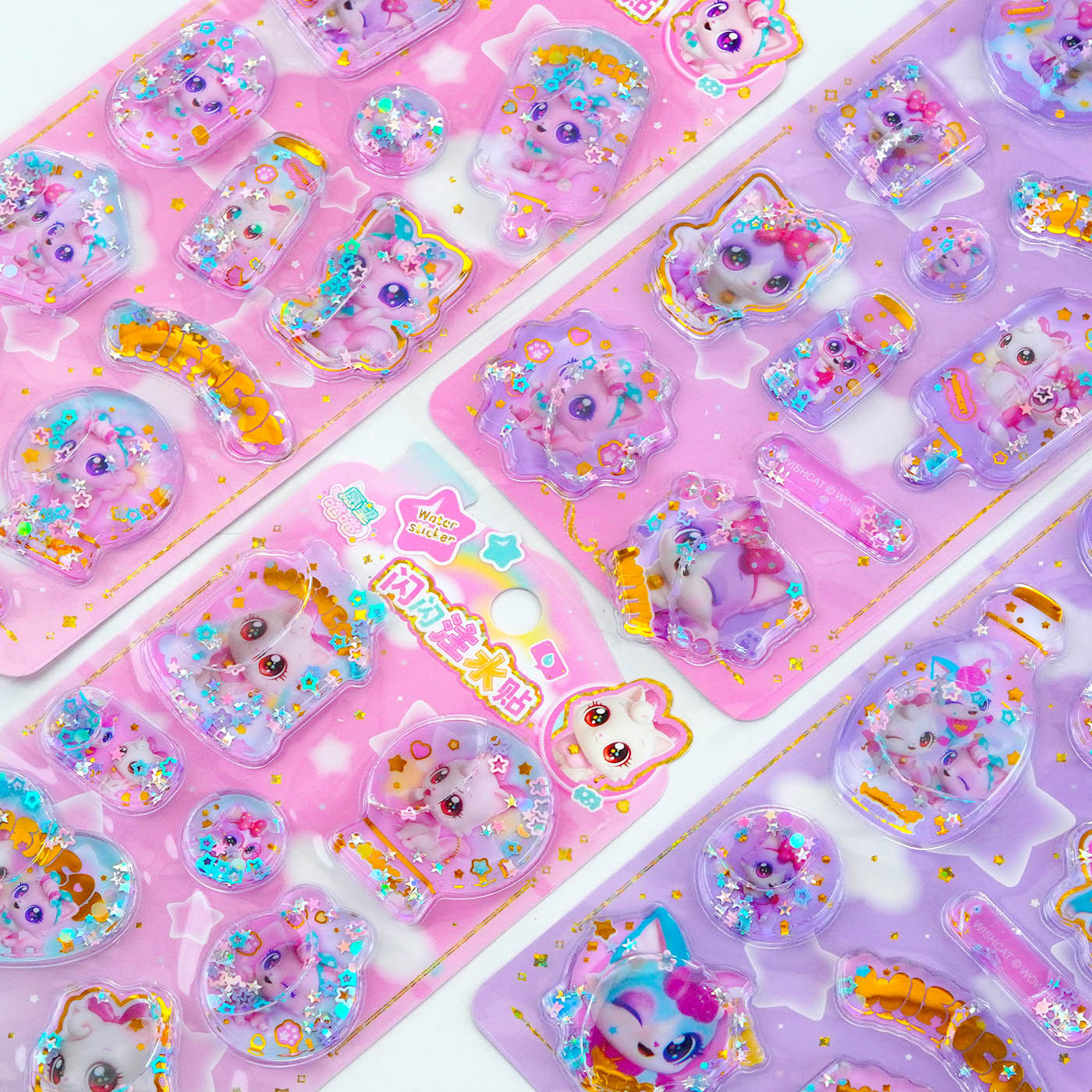 Kawaii Cat 3D Shaker Glitter S – обзор и цена Candy Sour Strip