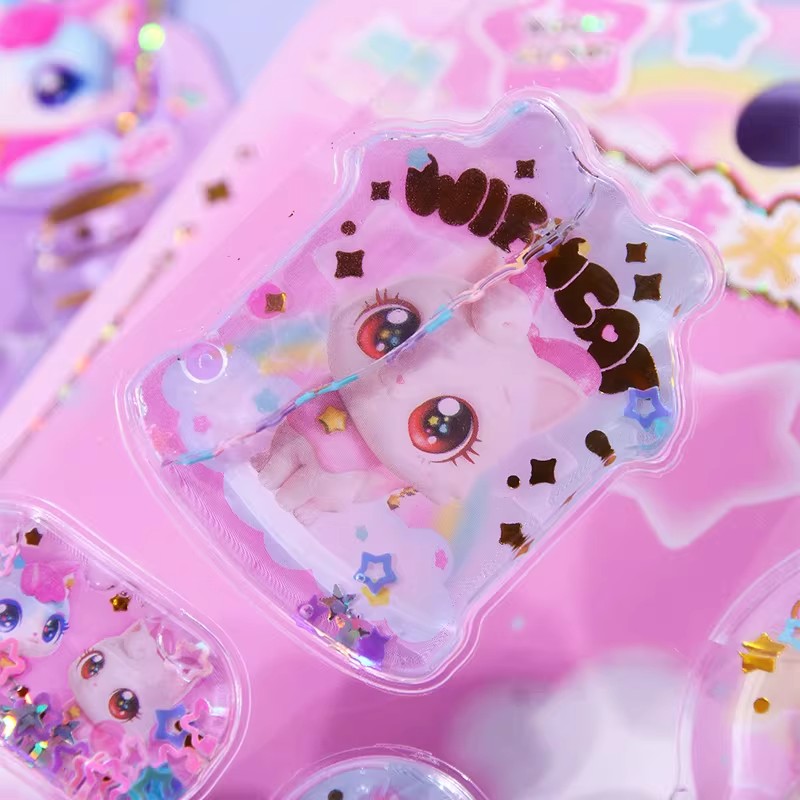 Kawaii Cat 3D Shaker Glitter S – обзор и цена Candy Sour Strip
