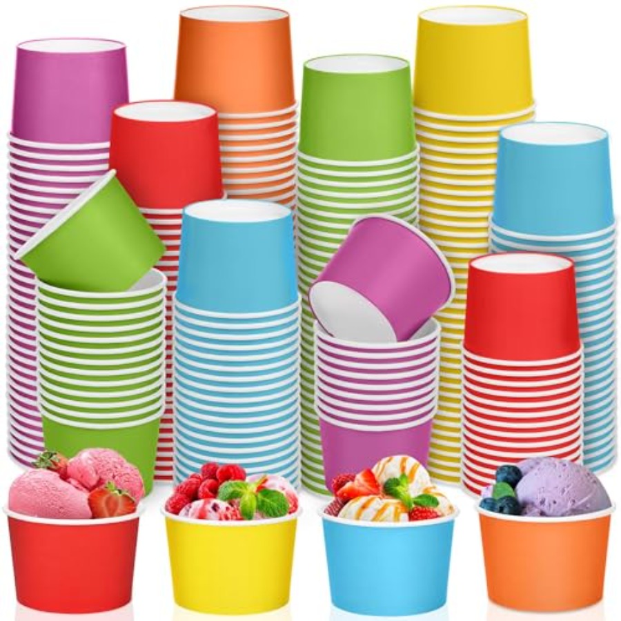 Pack Disposable Paper Ice Crea – обзор и цена Food Or Snacks