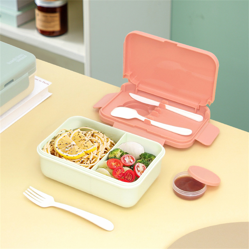 1000ml Bento Lunch Box Student – обзор и цена Food Or Snacks