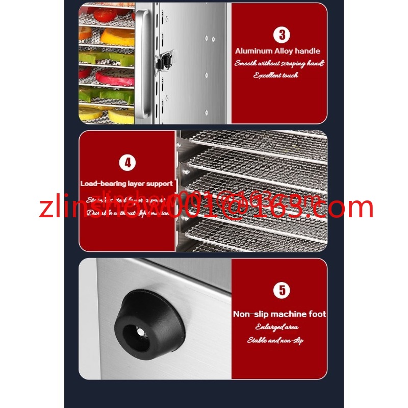 Household Touch Screen 12-laye – обзор и цена Food Dehydrator Snacks