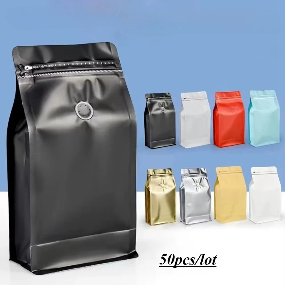 50pcs Resealable Ziplock Coffe – обзор и цена Food Snacks With Protein