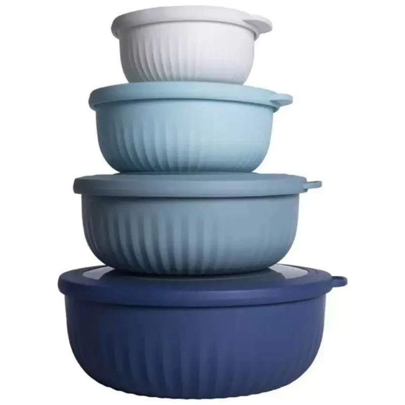 4pcs Wide Mixing Bowls Nesting – обзор и цена Food Prep Snacks