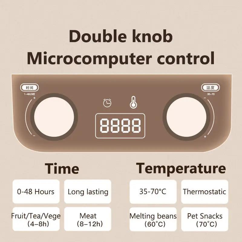 Long Lasting Thermostatic Food – обзор и цена Food Dehydrator Snacks