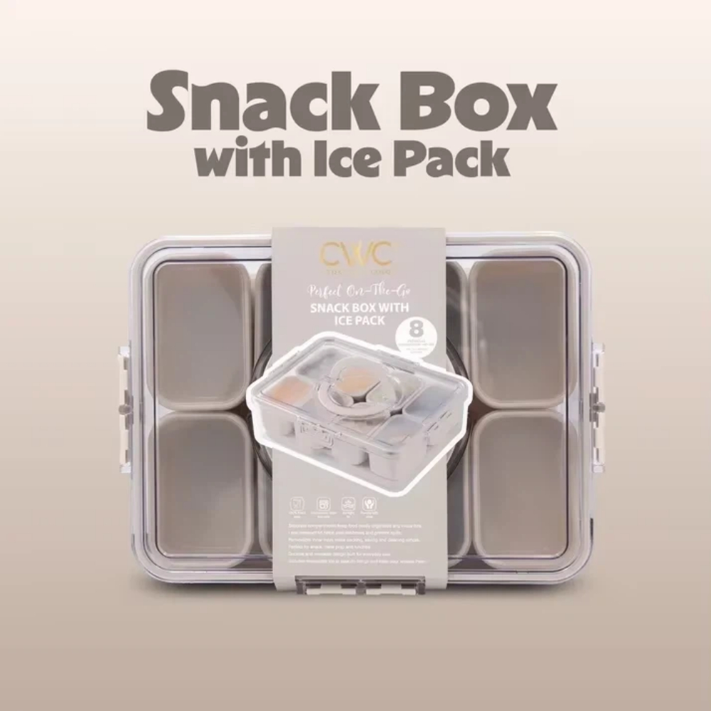 8-Compartment Snack Box Food S – обзор и цена Food Prep Snacks