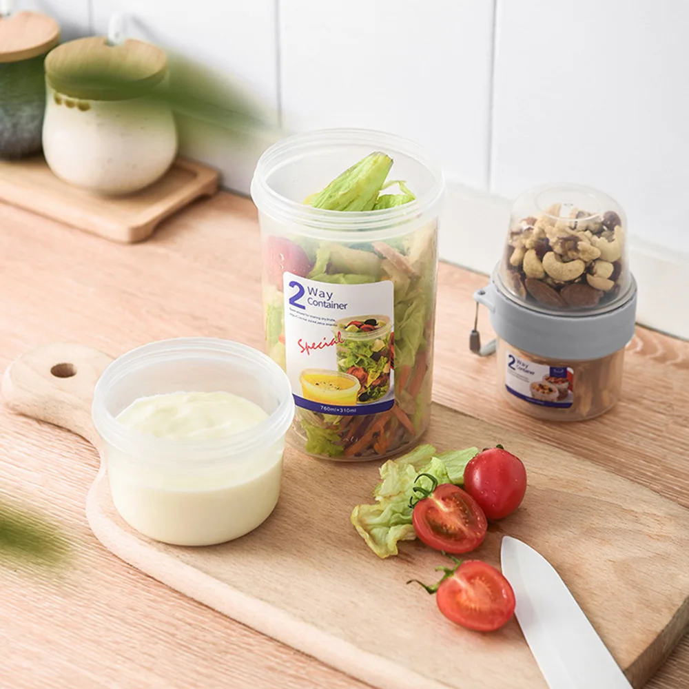2Layer Yogurt Salad Sealed Box – обзор и цена Food Or Snacks