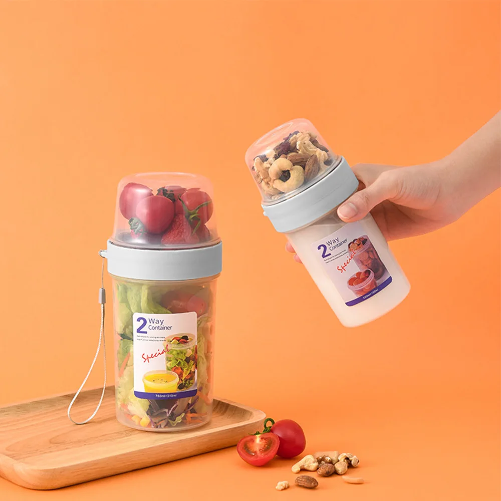 2Layer Yogurt Salad Sealed Box – обзор и цена Food Or Snacks