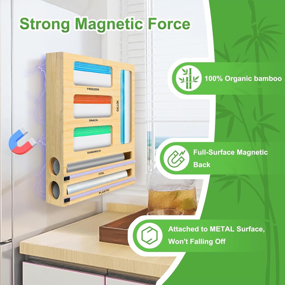 Magnetic Food Bag Storage Orga – обзор и цена Food Or Snacks