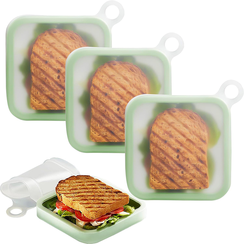 Silicone Sandwich Toast Bento  – обзор и цена Food Or Snacks