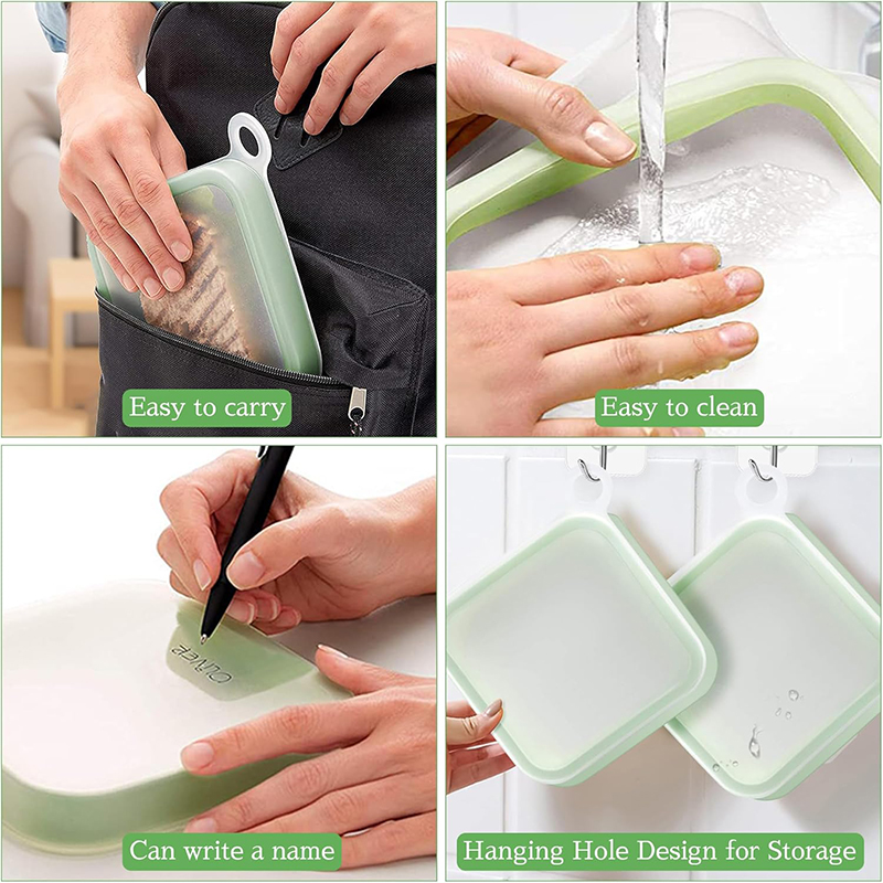 Silicone Sandwich Toast Bento  – обзор и цена Food Or Snacks