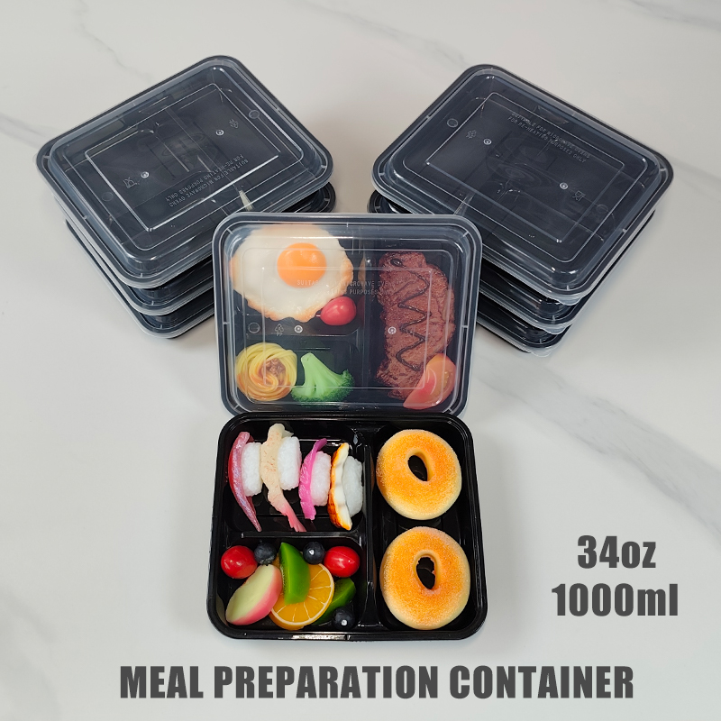 3-Compartment 34 Oz/1000 Ml, 1 – обзор и цена Food Prep Snacks